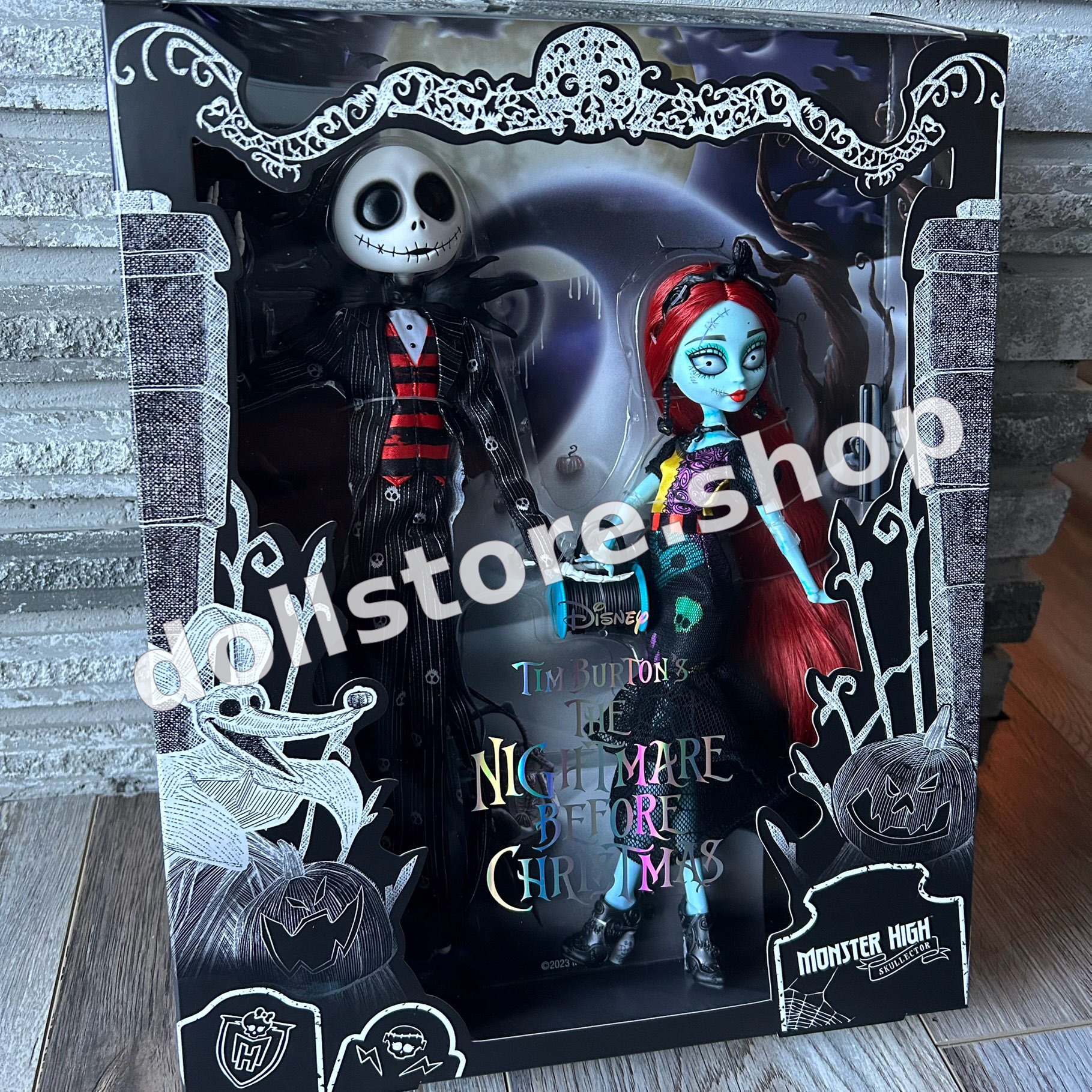 Skullector The Nightmare Before Christmas (Jack e Sally)